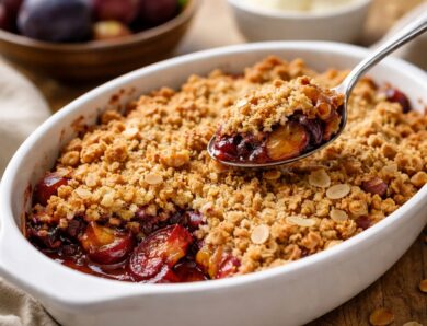 Astuces pour réussir un crumble aux quetsches parfait
