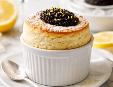 L&rsquo;élégance du soufflé citron contre l&rsquo;audace du caviar